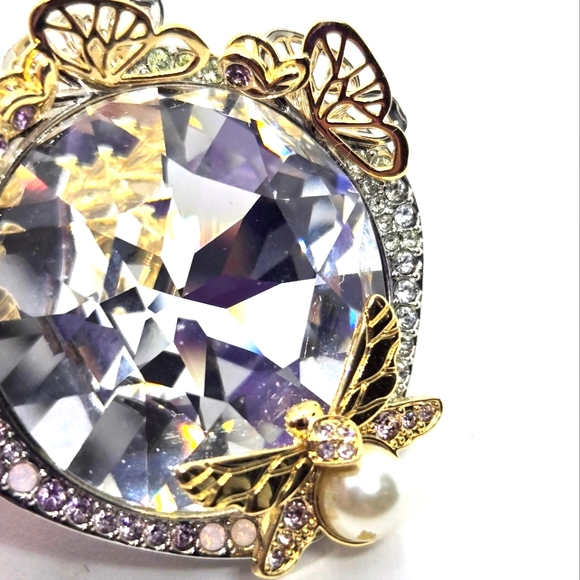 SWAROVSKI CANDY PENDANT BUTTERFLY/WING CRYSTAL NECKLACE *AUTHENTIC* - Picture 3 of 5